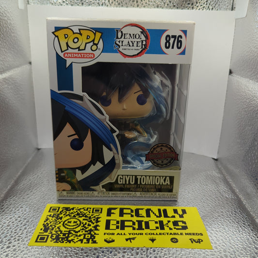 Giyu Tomioka - Demon Slayer - Funko POP! Vinyl Animation Figure - 876 FRENLY BRICKS - Open 7 Days