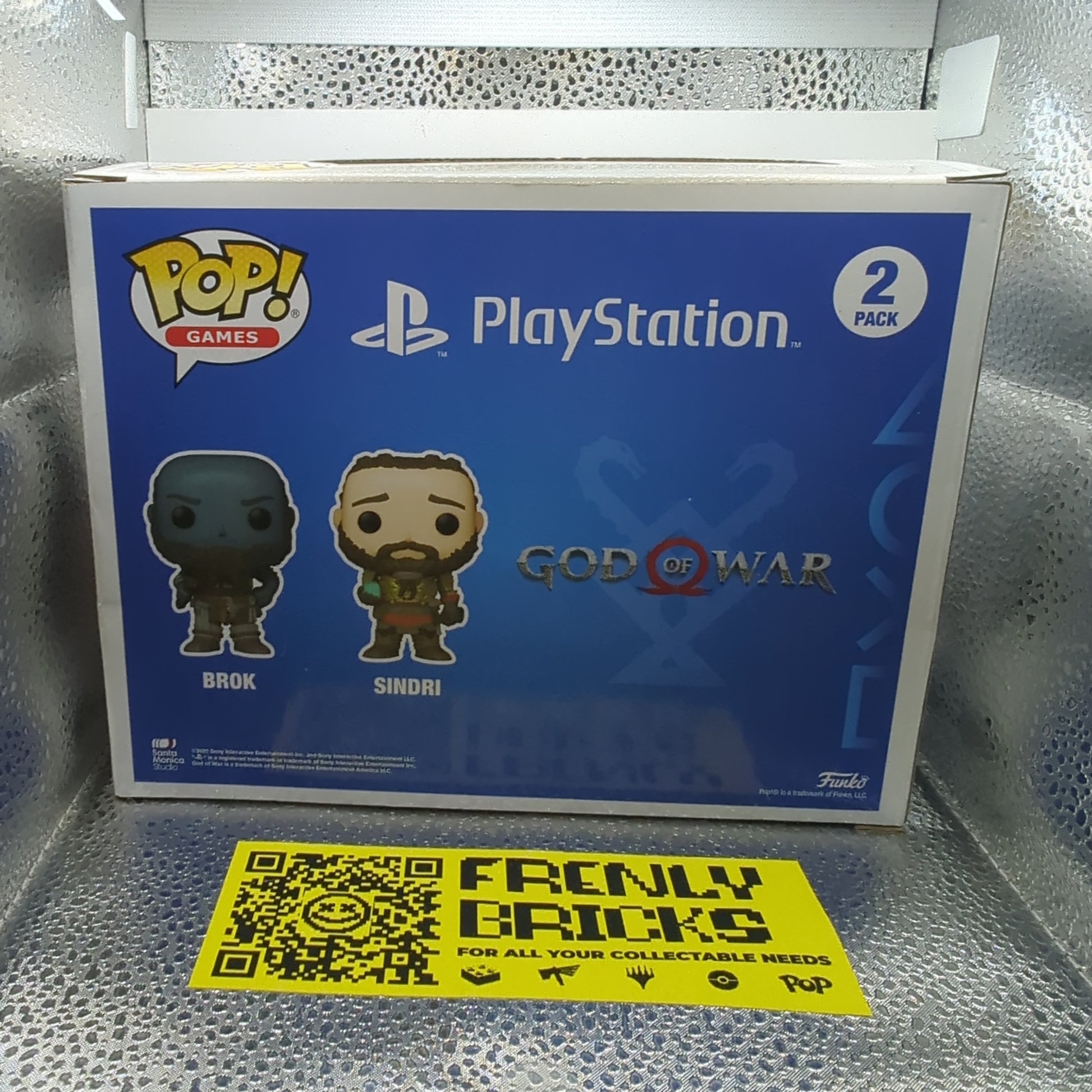 God of War - Brok & Sindri 2 Pack Funko Pop! Special Edition FRENLY BRICKS - Open 7 Days