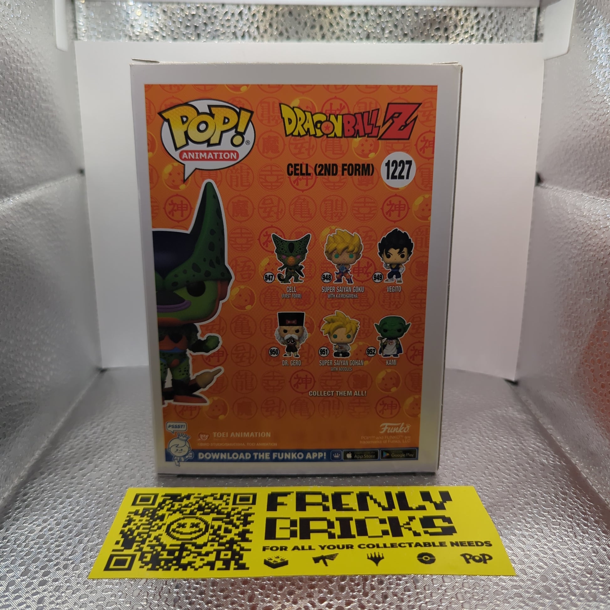 Cell 2nd Form DBZ NYCC 1227 Funko Pop Vinyl FRENLY BRICKS - Open 7 Days