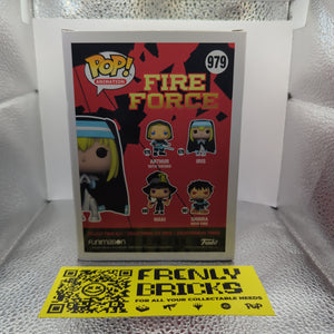 Funko POP! Animation Fire Force IRIS #979 Vinyl Figure FRENLY BRICKS - Open 7 Days