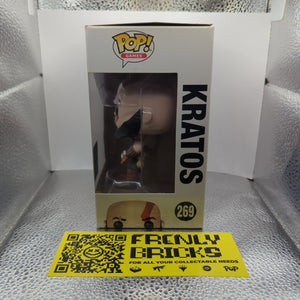 Kratos God of War 269 POP! Vinyl Figure PlayStation *box damage* FRENLY BRICKS - Open 7 Days