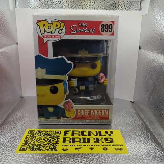 Funko Pop! Television The Simpsons Chief Wiggum #899 Vinyl Figure FRENLY BRICKS - Open 7 Days