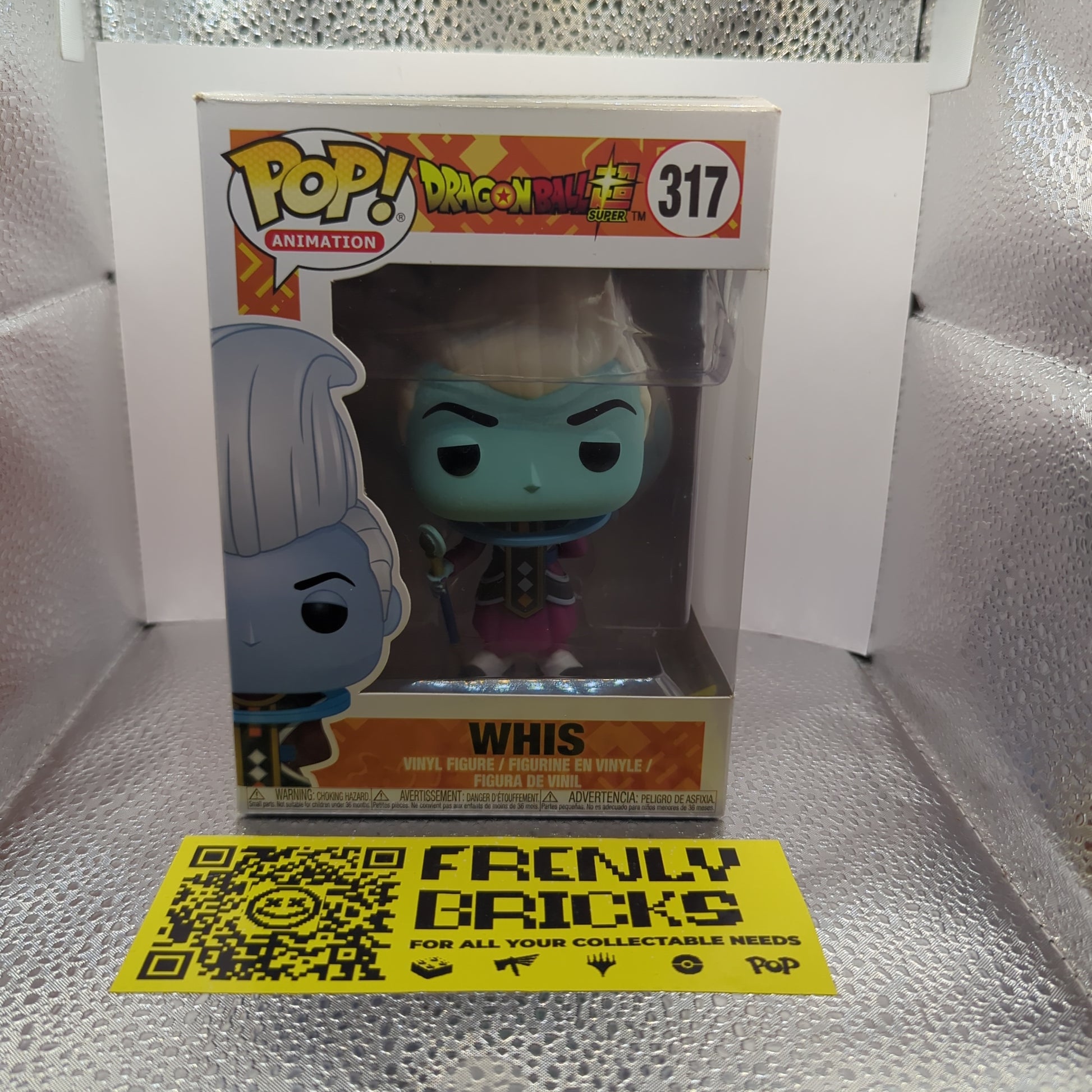 Dragon Ball Super - Whis Pop! Vinyl Figure #317 FRENLY BRICKS - Open 7 Days