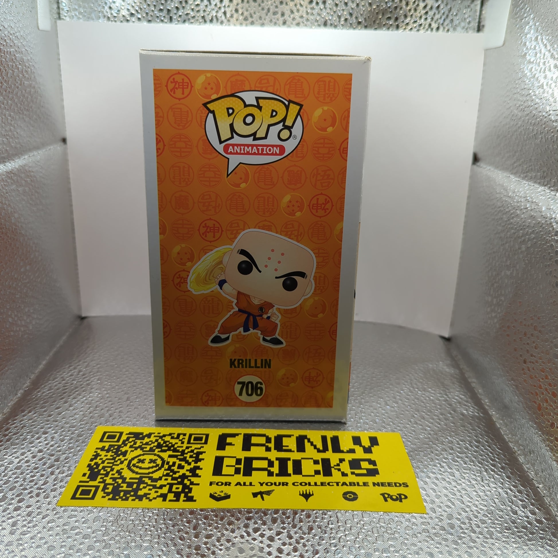 Funko Pop! Animation Dragon Ball Z Krillin #706 Vinyl Figure FRENLY BRICKS - Open 7 Days