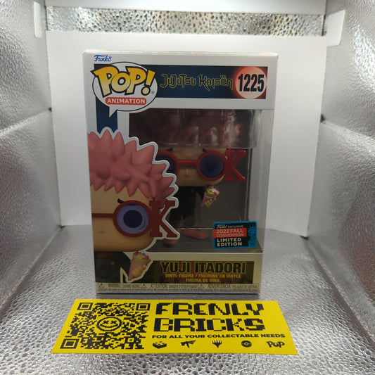 Animation Funko Pop - Yuji Itadori - Jujutsu Kaisen - NYCC Exclusive - No. 1225 FRENLY BRICKS - Open 7 Days