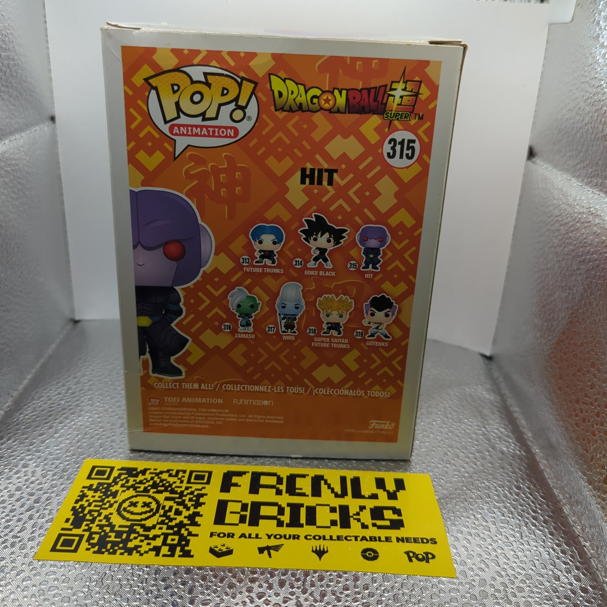 Dragon Ball Super - Hit #315 Pop! Animation Vinyl Figure Funko FRENLY BRICKS - Open 7 Days