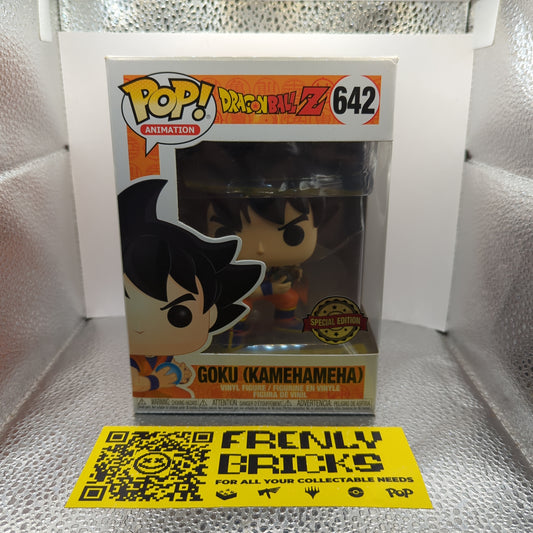 Funko Pop DBZ Goku (Kamehameha) Exclusive 642 Dragon Ball Z Vaulted FRENLY BRICKS - Open 7 Days