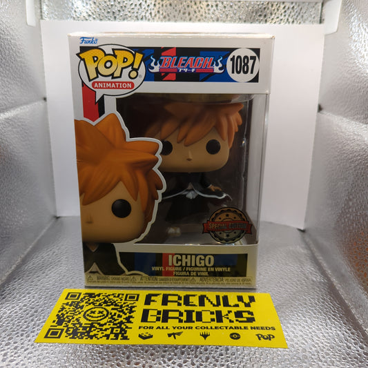 Bleach - Ichigo with Blade Pop! Vinyl Figure #1087 FRENLY BRICKS - Open 7 Days