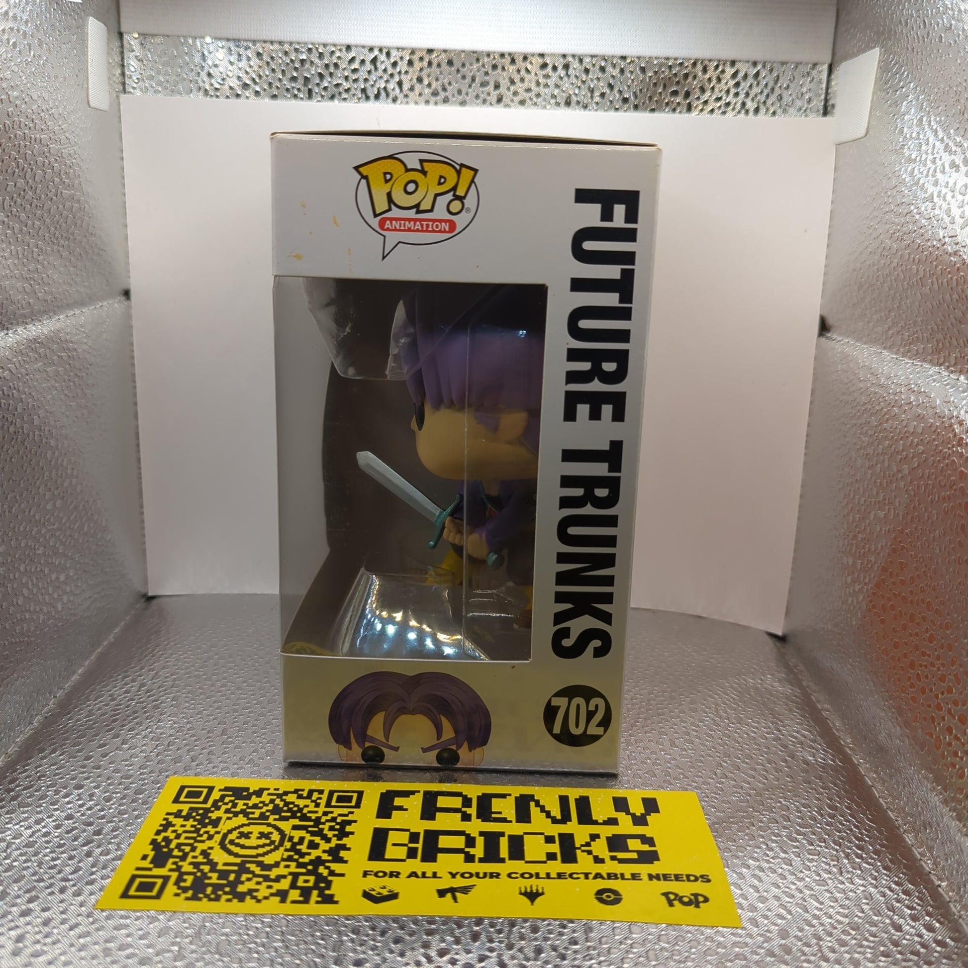 Animation Funko Pop - Future Trunks - Dragon Ball Z - No. 702 FRENLY BRICKS - Open 7 Days