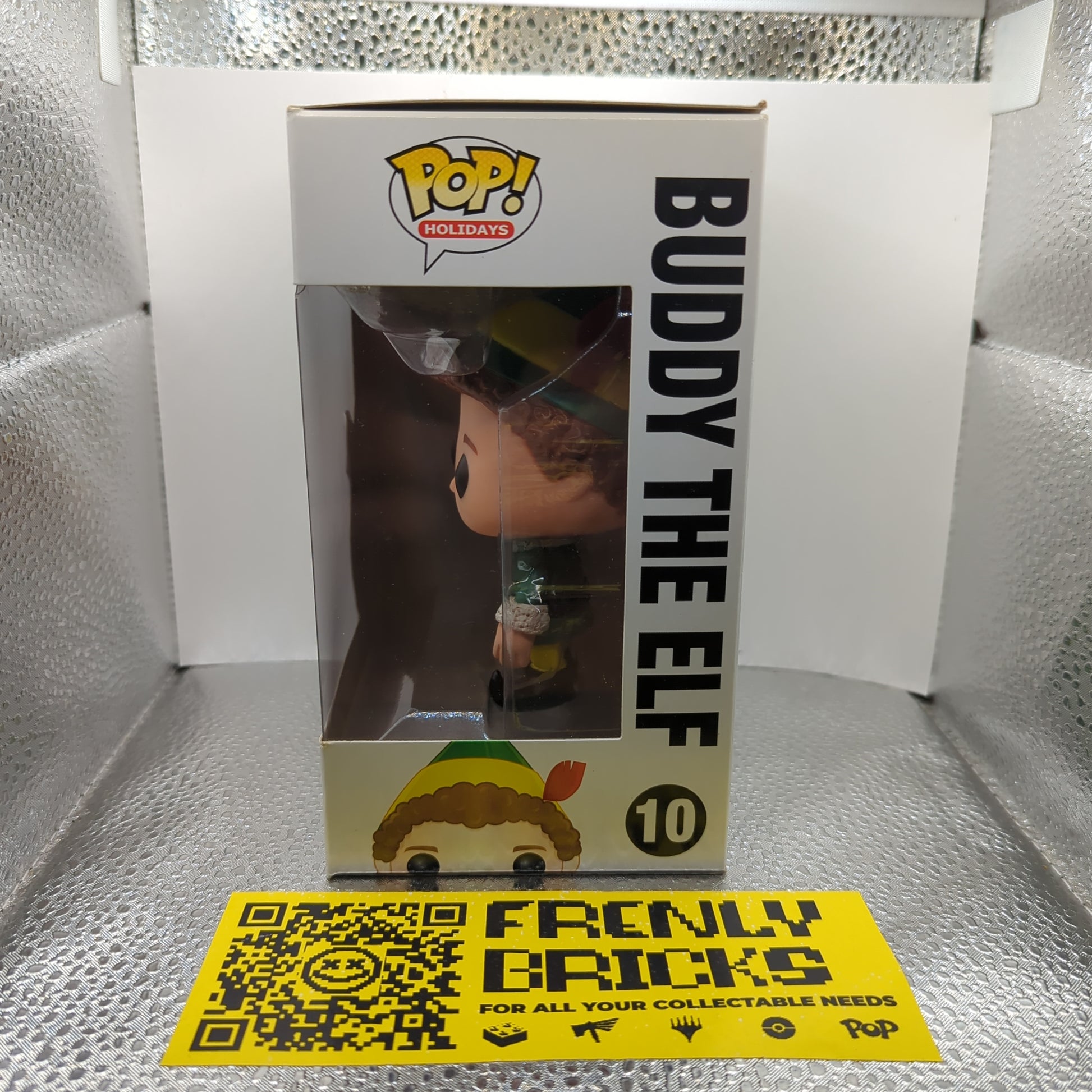 Buddy The Elf FUNKO Pop Vinyl #10 FRENLY BRICKS - Open 7 Days