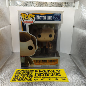 Doctor Who Funko Pop Eleventh Doctor 220 Vinyl Figure *box damage* FRENLY BRICKS - Open 7 Days