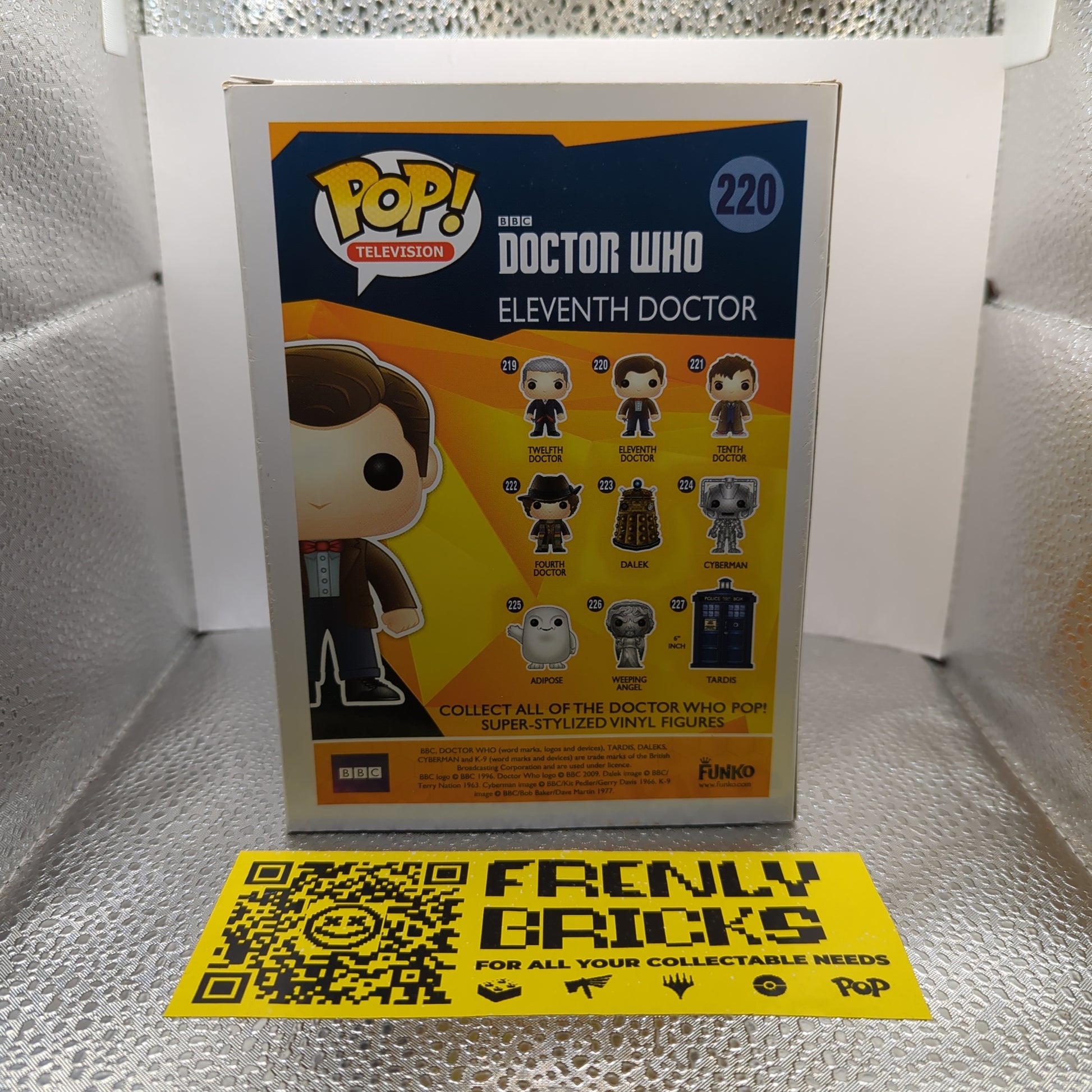 Doctor Who Funko Pop Eleventh Doctor 220 Vinyl Figure *box damage* FRENLY BRICKS - Open 7 Days