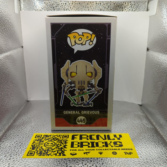 Star Wars General Grievous #449 Funko Pop Vinyl Special Edition FRENLY BRICKS - Open 7 Days