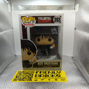 Fullmetal Alchemist - Colonel Roy Mustang Pop! Vinyl Figure #393 FRENLY BRICKS - Open 7 Days