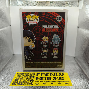 Fullmetal Alchemist - Colonel Roy Mustang Pop! Vinyl Figure #393 FRENLY BRICKS - Open 7 Days