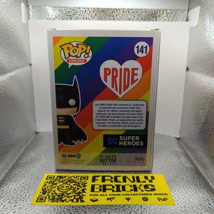 Batman (Rainbow Pride) 141 ~ DC Comic Heroes ~ Funko Pop Vinyl FRENLY BRICKS - Open 7 Days