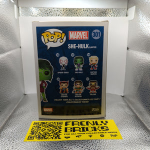 Funko ~ 301 She-Hulk Lawyer Pop! Vinyl ~ Marvel Superheroes ~ ECCC 2018 ~ FRENLY BRICKS - Open 7 Days