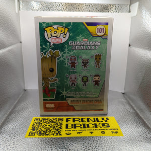 Funko Pop Vinyl Marvel Guardians of the Galaxy Holiday Dancing Groot (#101) FRENLY BRICKS - Open 7 Days