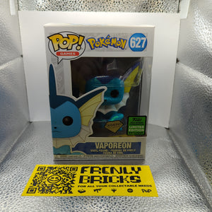 Pokemon - Vaporeon #627 - Convention Diamond Glitter Variant - Funko Pop! Vinyl FRENLY BRICKS - Open 7 Days