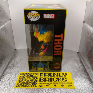 Funko Pop Marvel Thor Special Edition Blacklight Bobblehead Vinyl Figure #650 FRENLY BRICKS - Open 7 Days