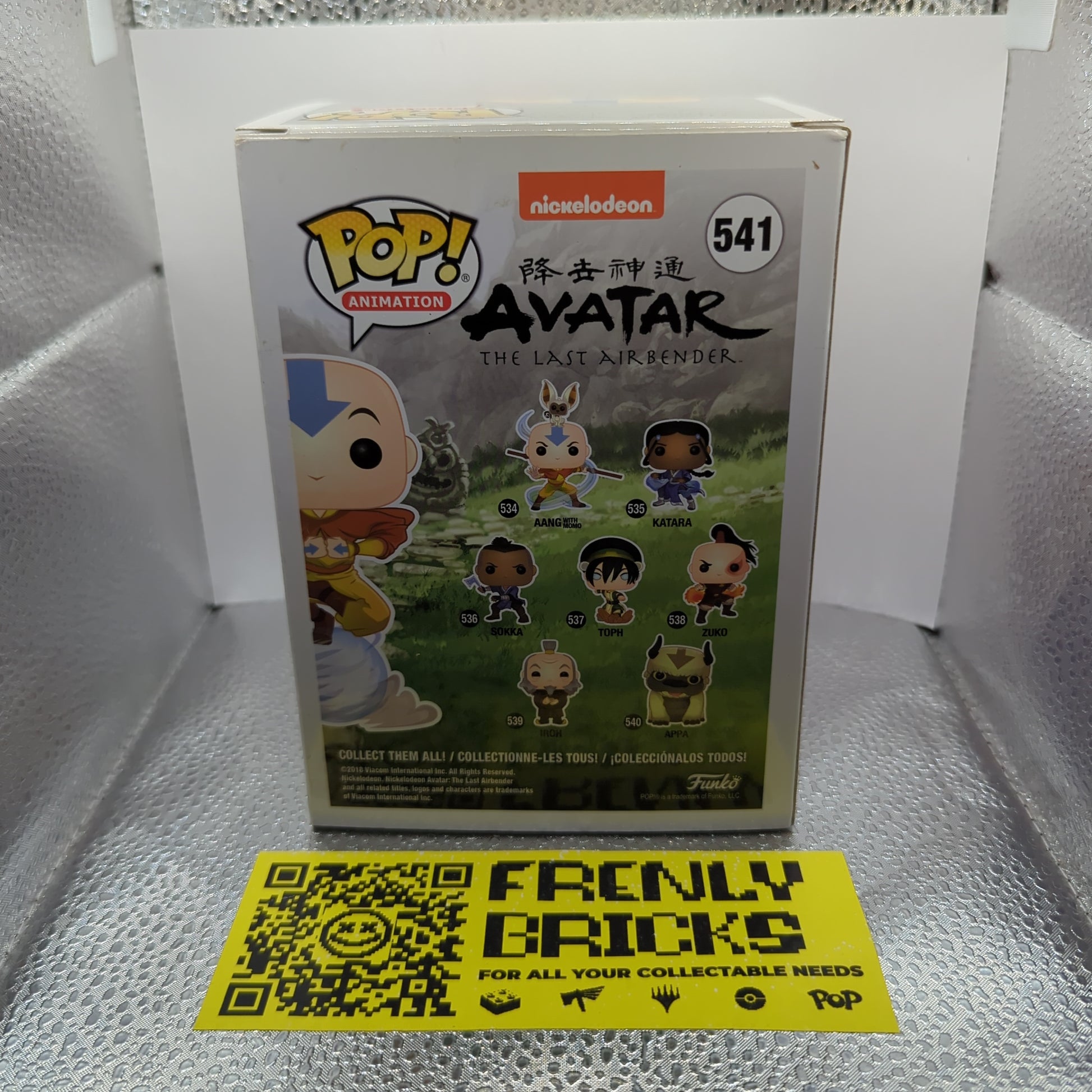 Avatar - Aang on Airscooter 541 Funko Pop Vinyl Special Edition FRENLY BRICKS - Open 7 Days
