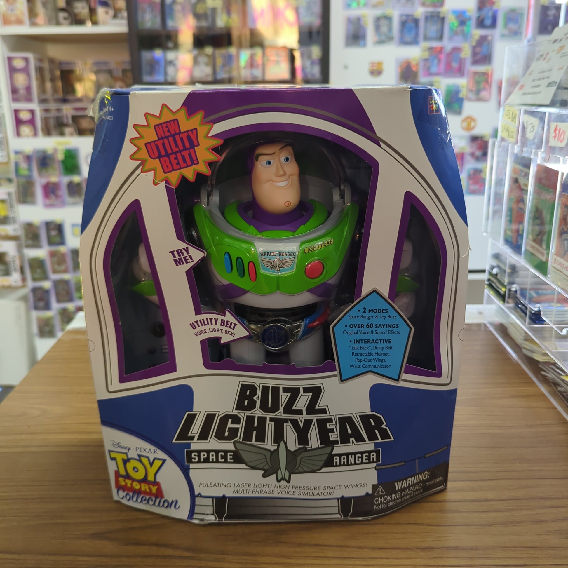 Disney Toy Story Talking Buzz Lightyear Signature Collection Utility Belt 2010 FRENLY BRICKS - Open 7 Days