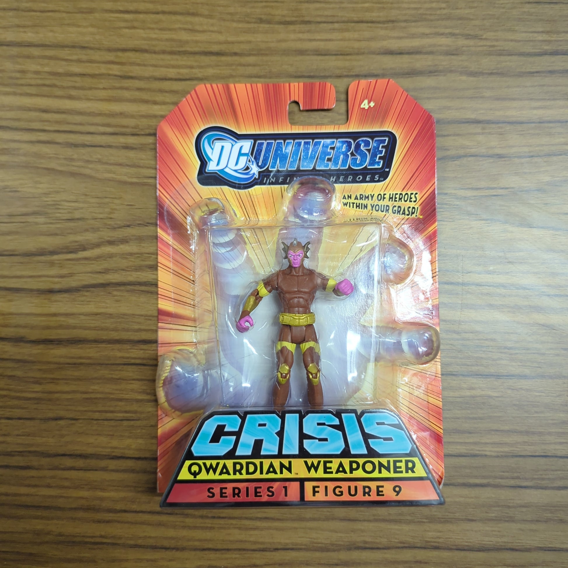 DC Universe Infinite Heroes Crisis QWARDIAN WEAPONER Series 1 Figure 9 Unopened FRENLY BRICKS - Open 7 Days