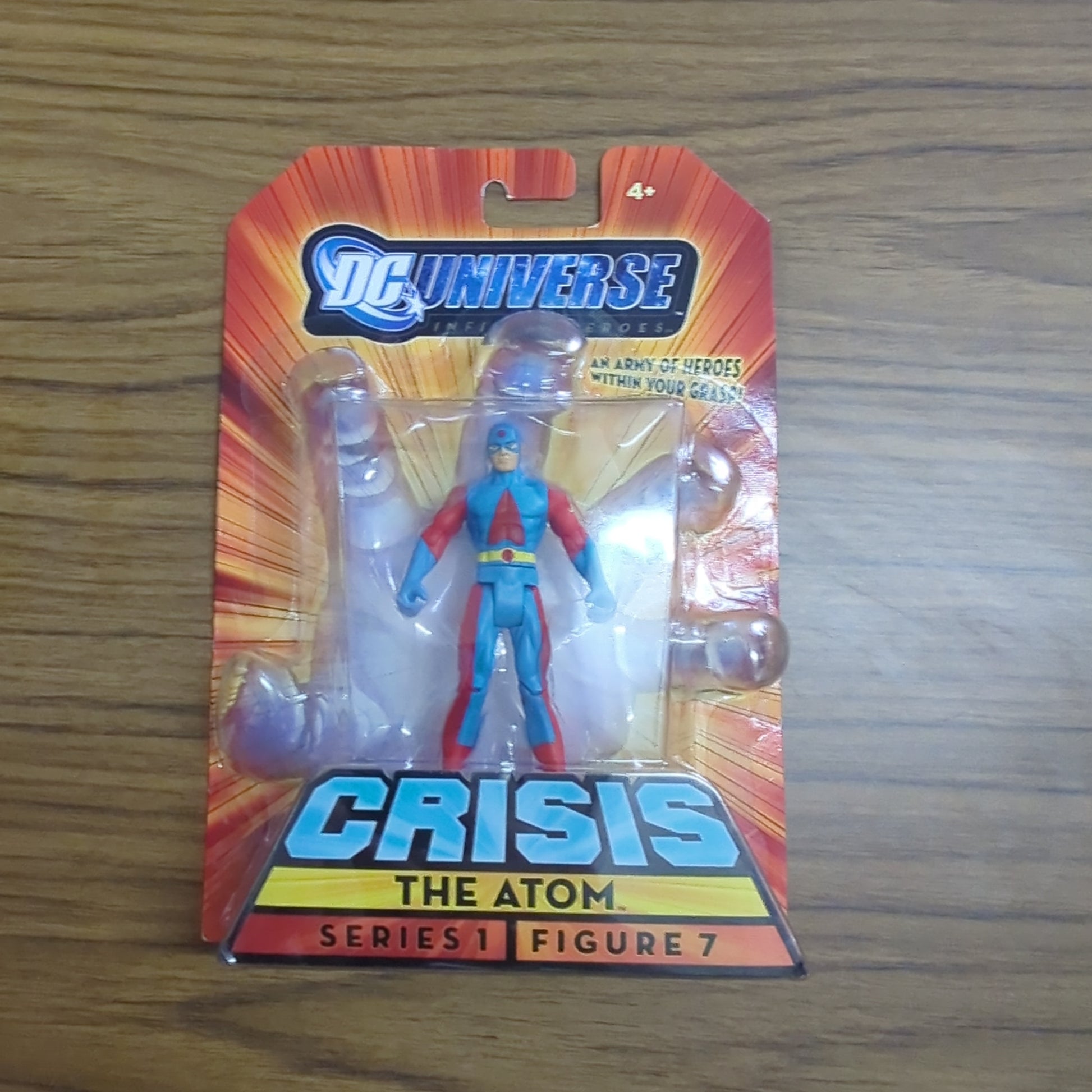 The Atom - DC Universe Infinite Heroes Crisis 3.75” Series 1 #7  d6 FRENLY BRICKS - Open 7 Days