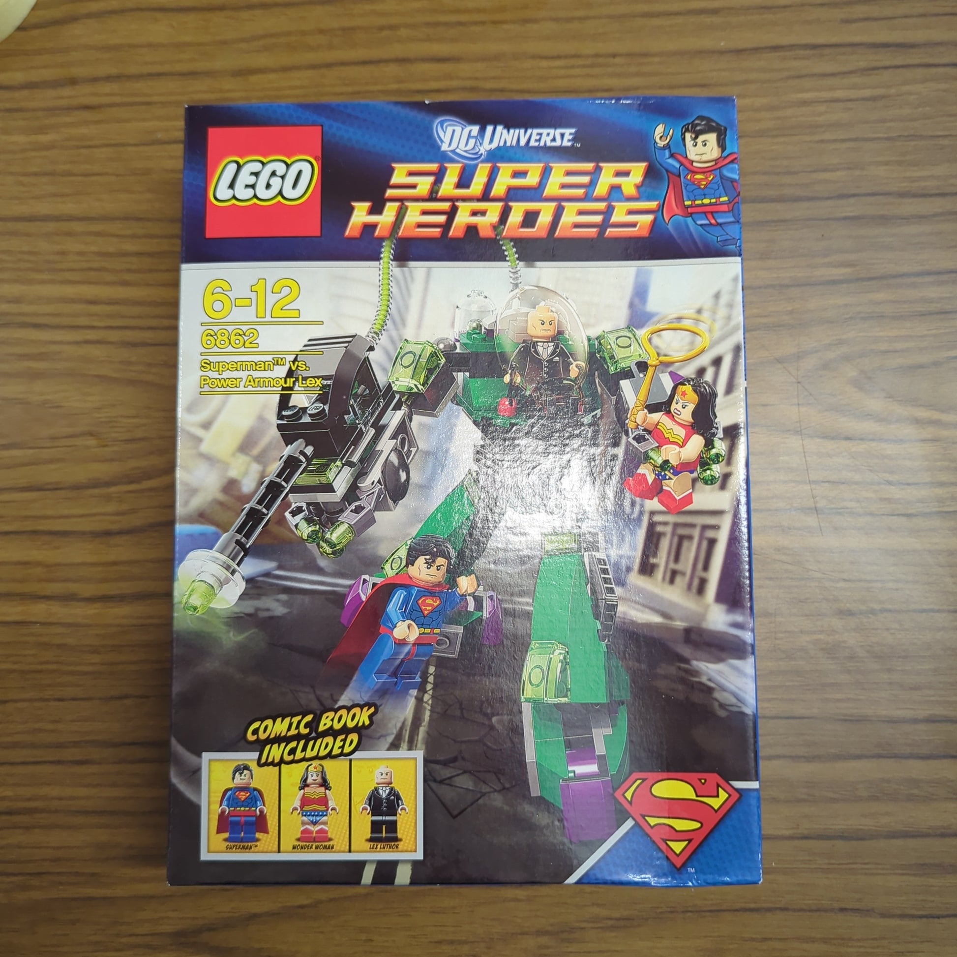 Lego 6862 Superman vs Power Armor Lex - DC Super Heroes - Superman BNIB FRENLY BRICKS - Open 7 Days