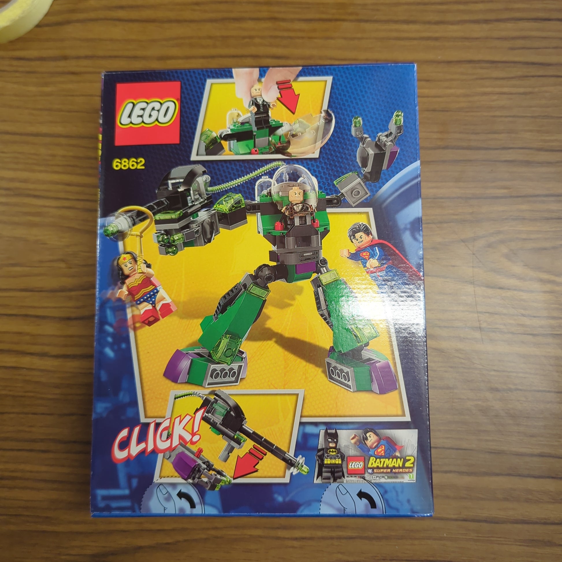 Lego 6862 Superman vs Power Armor Lex - DC Super Heroes - Superman BNIB FRENLY BRICKS - Open 7 Days