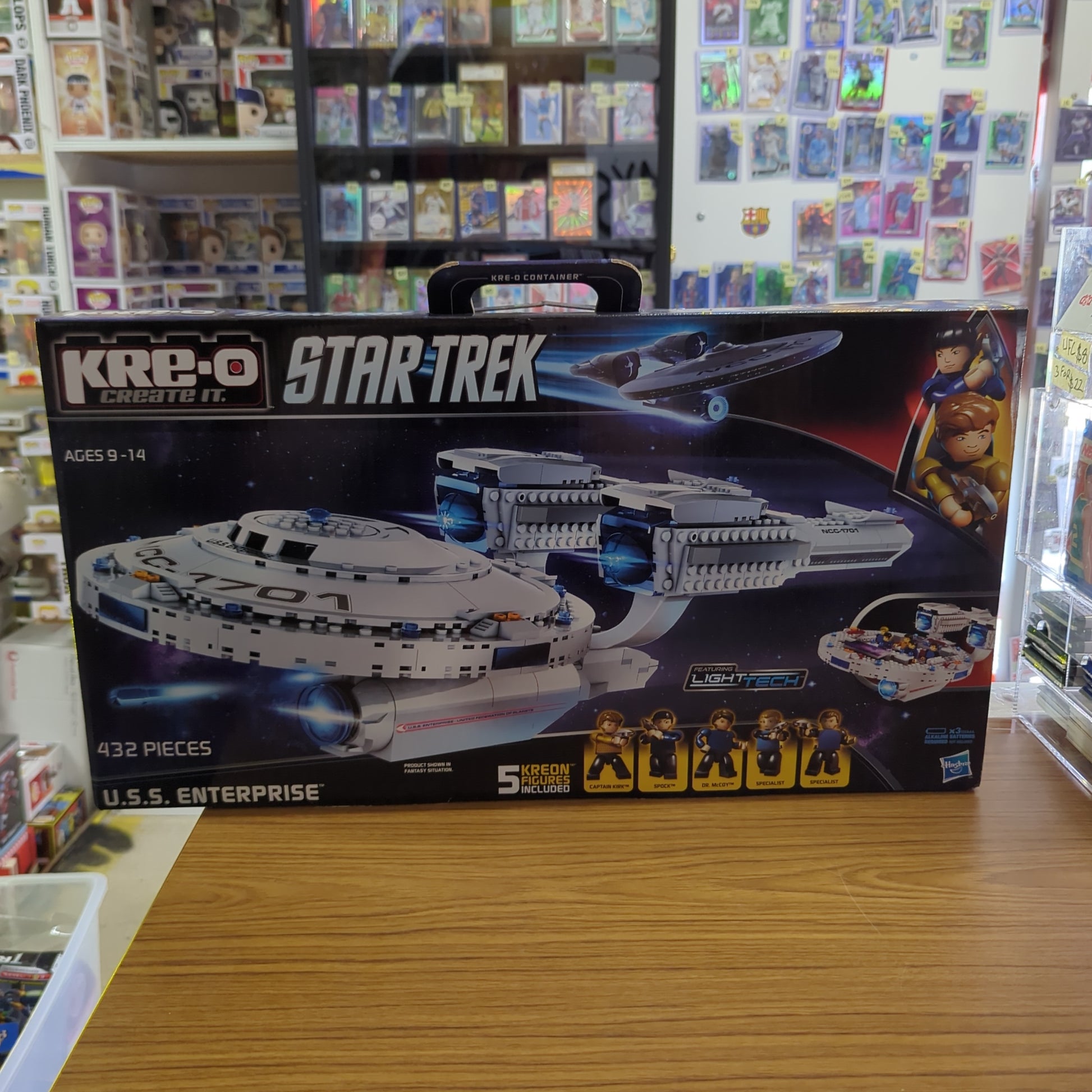 U.S.S. ENTERPRISE Star Trek KRE-O A3137 BUILDING SET Construction SPACE SHIP FRENLY BRICKS - Open 7 Days