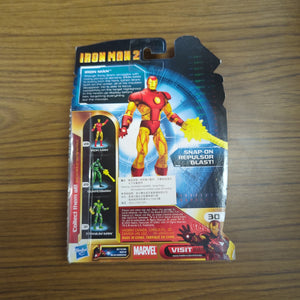 Hasbro Iron Man 2 Comic Series #30 Iron Man With Figure Stand 2010 NIB FRENLY BRICKS - Open 7 Days