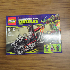 Lego TMNT Turtles 79101 SHREDDER'S DRAGON BIKE Shredder Donatello Claws NISB FRENLY BRICKS - Open 7 Days