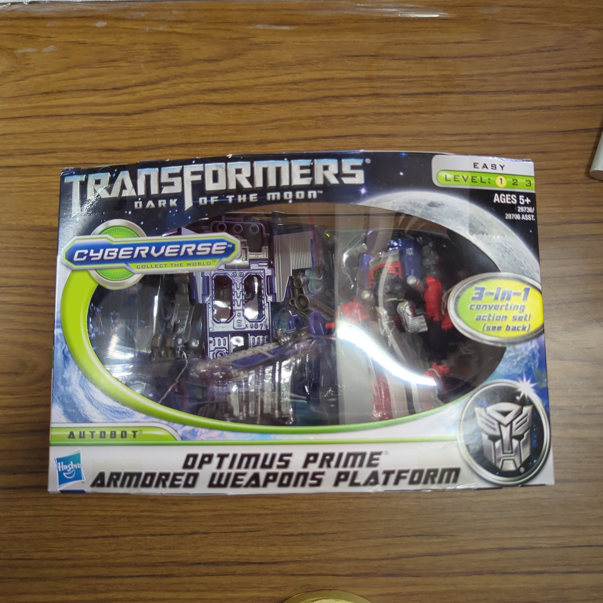 Transformers Dark of the Moon Cyberverse Optimus Prime Armored Weapons Platform FRENLY BRICKS - Open 7 Days