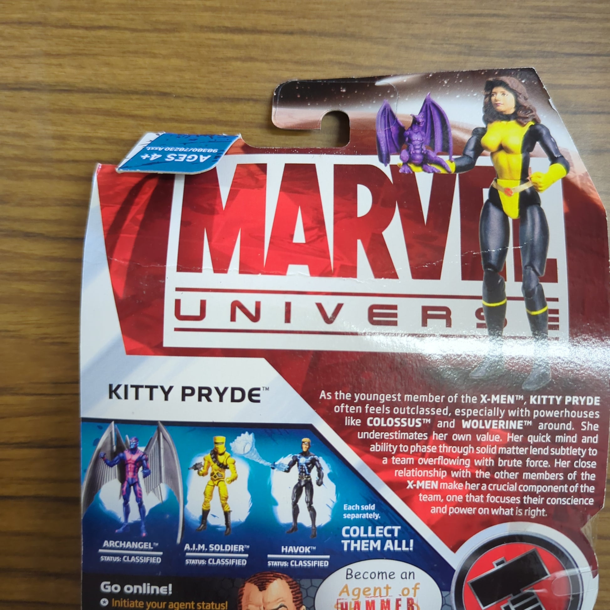 Marvel Universe 3.75" Kitty Pryde Series 2 #017 Action Figure X-Men New FRENLY BRICKS - Open 7 Days