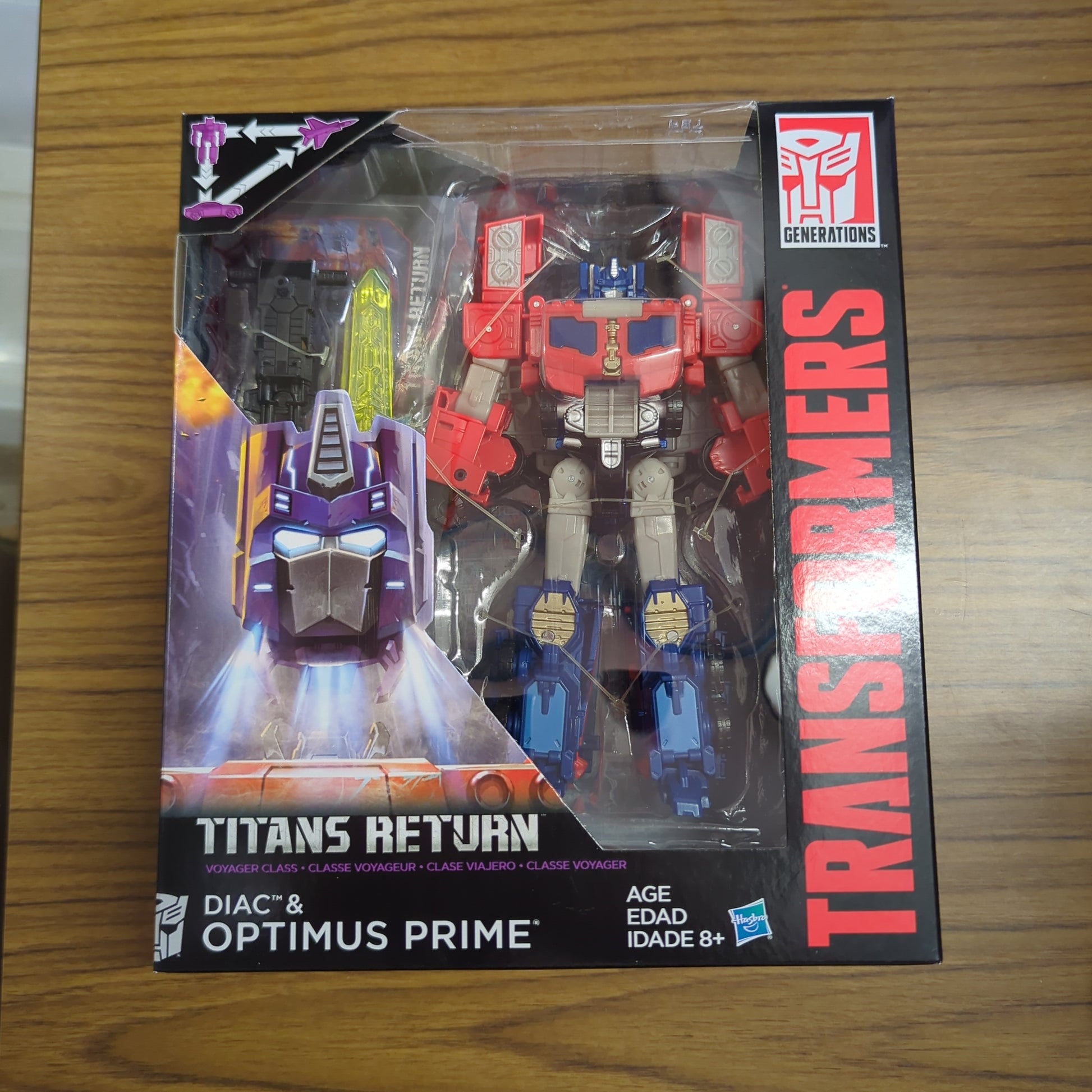 Transformers Titans Return Voyager Class Diac & Optimus Prime Headmaster Open FRENLY BRICKS - Open 7 Days