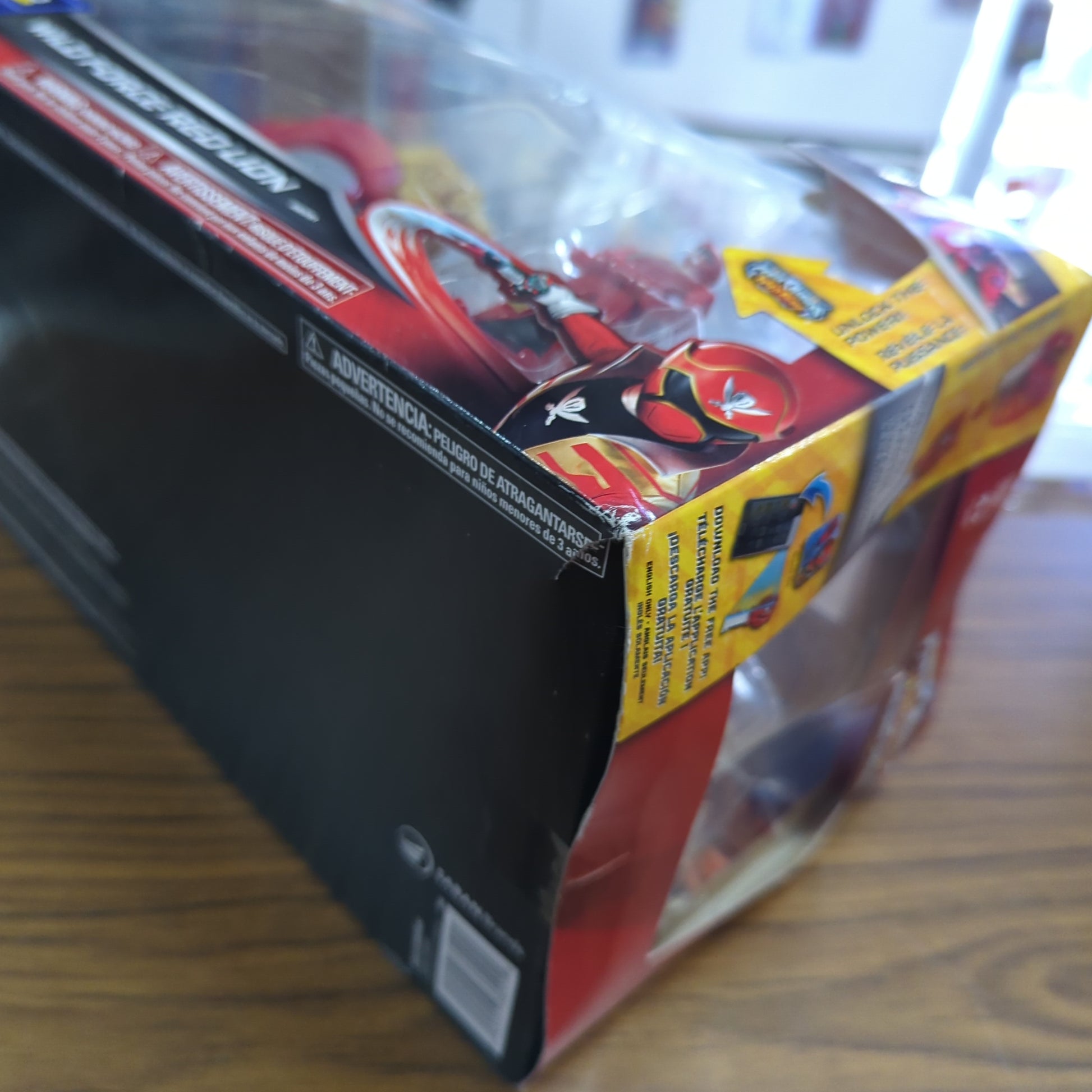 Bandai Power Rangers Super Megaforce Wild Force Red Lion Zord with Ranger Key FRENLY BRICKS - Open 7 Days