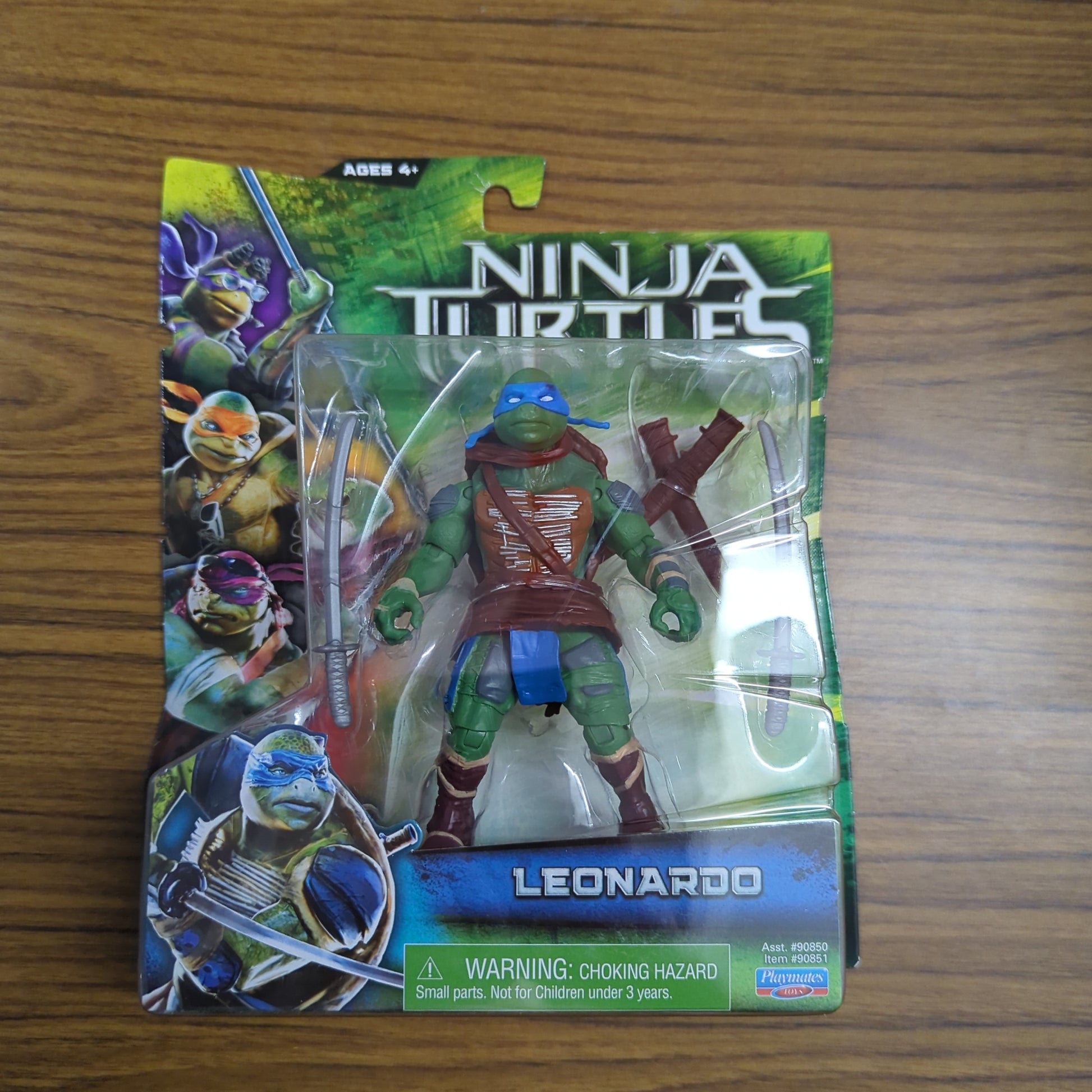 Leonardo Teenage Mutant Ninja Turtles 5" TMNT Action Figure 2014 Playmates FRENLY BRICKS - Open 7 Days