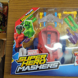 Super Hero Mashers Spider-Man Skycrawler Hasbro Marvel Comics Avengers Hulk SEALED FRENLY BRICKS - Open 7 Days