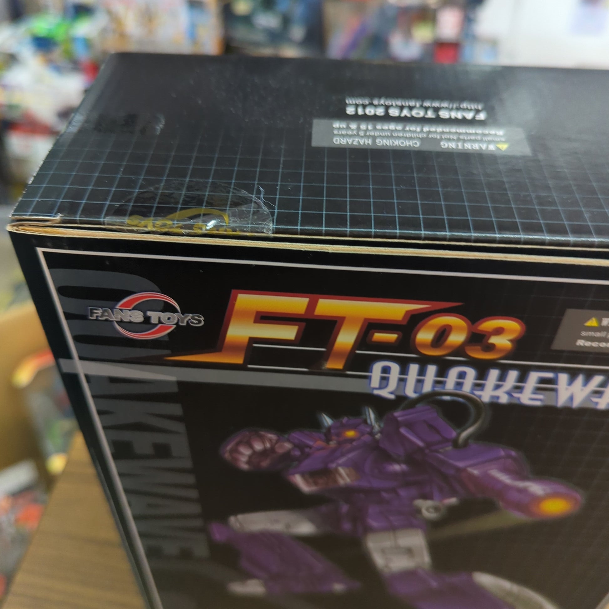 Perfect New Fans Toys Ft-03t Shockwave Ft03t Quakewave Action Figure Model FRENLY BRICKS - Open 7 Days