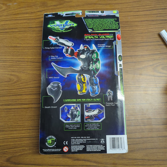 Galaxy Guard Stealth Voltron V VOLTE N 1999 RARE HTF FRENLY BRICKS - Open 7 Days