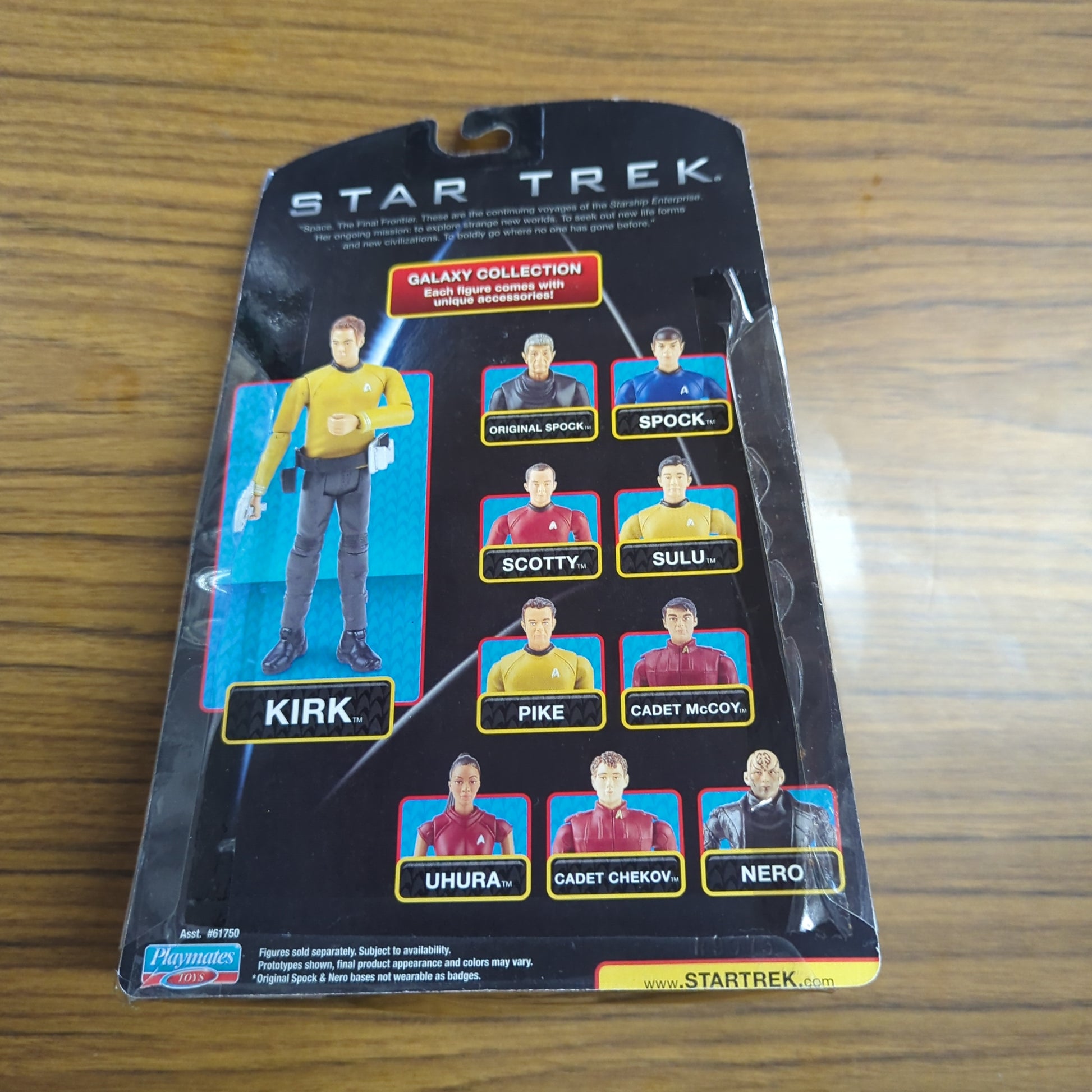 Original Spock - Star Trek Galaxy Collection 3.75" Action Fig (Playmates, 2009) FRENLY BRICKS - Open 7 Days