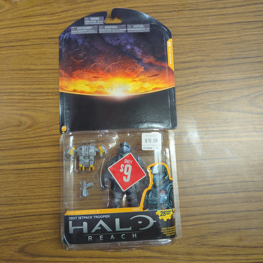 ODST Jetpack Trooper Action Figure Halo Reach Series 3 McFarlane 2011 FRENLY BRICKS - Open 7 Days