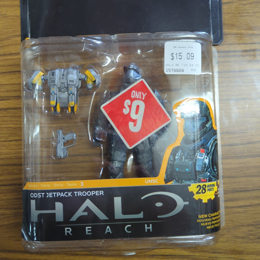 ODST Jetpack Trooper Action Figure Halo Reach Series 3 McFarlane 2011 FRENLY BRICKS - Open 7 Days