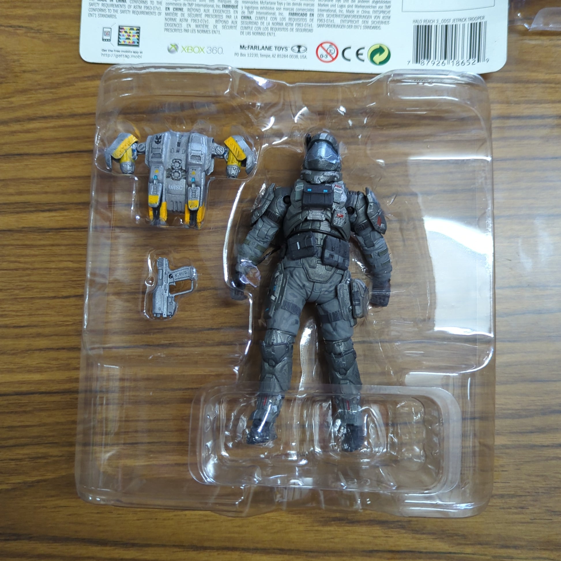 ODST Jetpack Trooper Action Figure Halo Reach Series 3 McFarlane 2011 FRENLY BRICKS - Open 7 Days