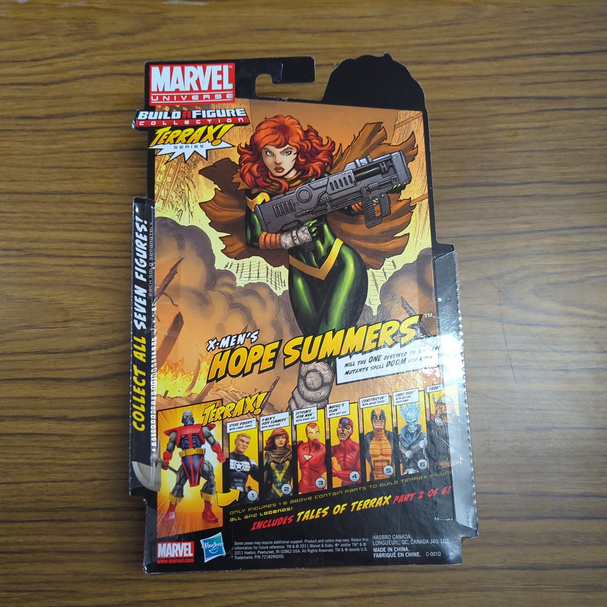 Marvel Legends Terrax BAF MOC Hope Summers 2011 FRENLY BRICKS - Open 7 Days