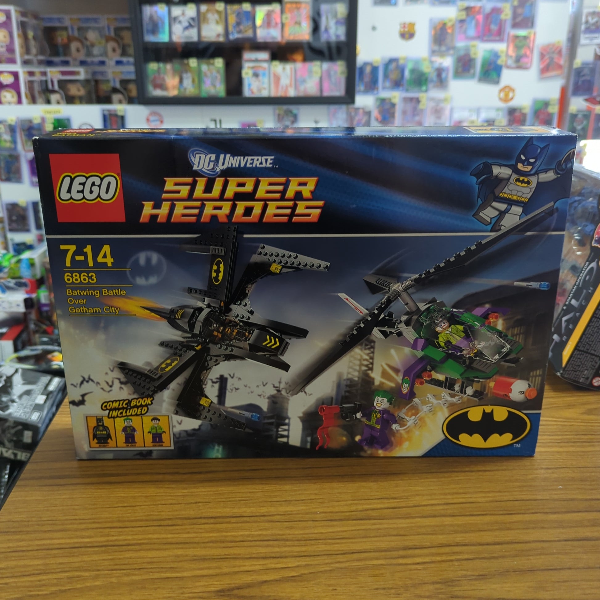 LEGO DC Super Heroes Batwing Battle Over Gotham City (6863) SEALED NEW FRENLY BRICKS - Open 7 Days