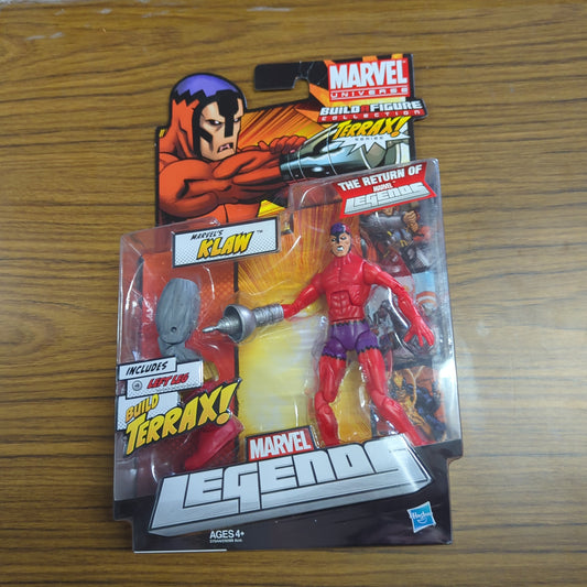 Marvel Legends KLAW Action Figure - BAF Terrax - New / Sealed FRENLY BRICKS - Open 7 Days