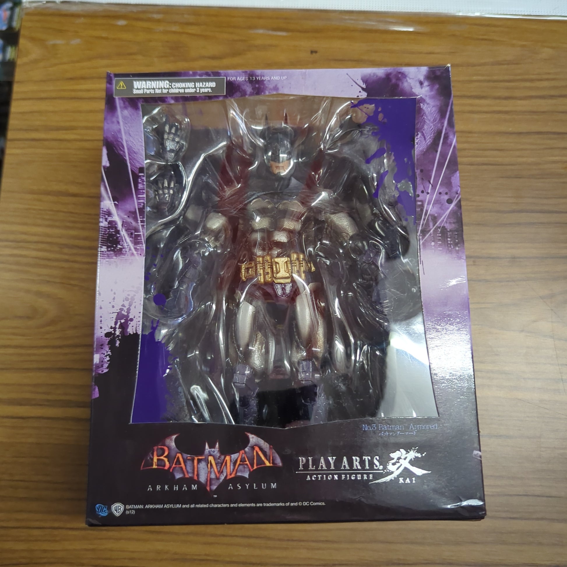 Batman Arkham Asylum: Play Arts Kai: Armored Batman Square Enix Figure FRENLY BRICKS - Open 7 Days