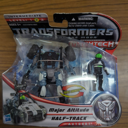 Transformers DOTM Mechtech: Major Altitude, Half Track FRENLY BRICKS - Open 7 Days